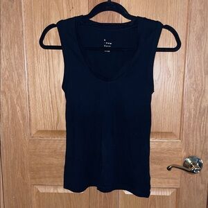 a new day Black Sleeveless Top